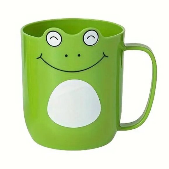 Creative Cartoon Frog Toothbrush Mouthwash Cup - Picture 5 of 7